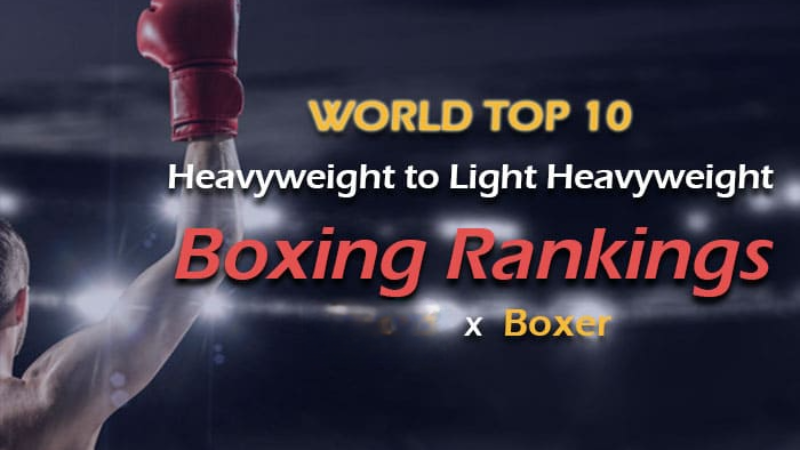 Top 10 Boxing Rankings: Heavyweight to Light Heavyweight