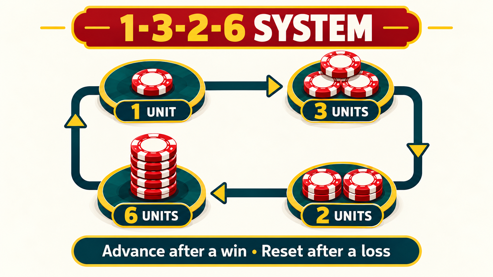 The 1-3-2-6 Baccarat System Explained hawkplay
