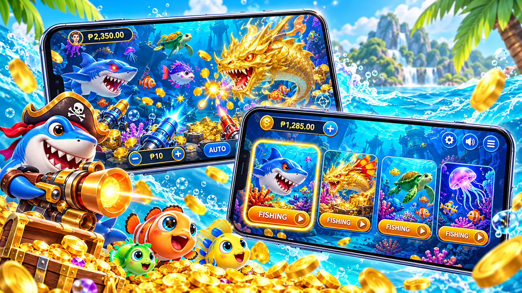 Fish Game Bonus Features: Freeze, Chains and Multipliers hawkplay